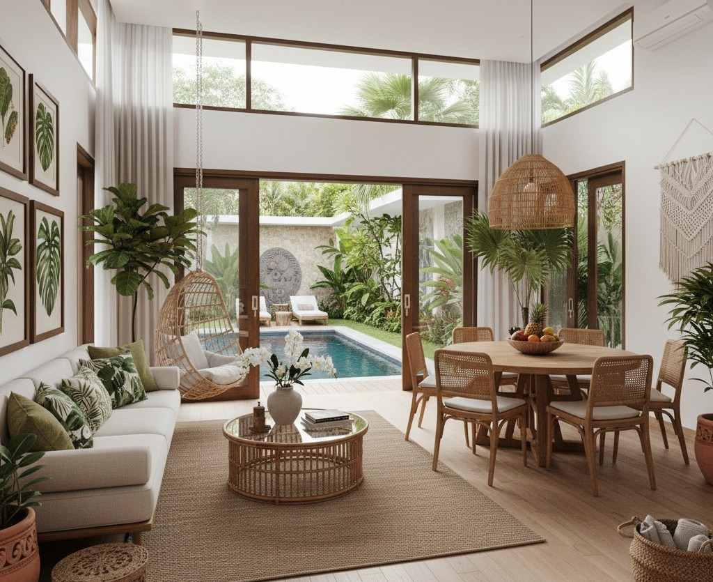 Inspirasi Interior Villa Modern yang Bikin Tamu Betah